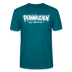 witziges Berlin Shirt-PFANNKUCHEN, NICH BERLINER-Unisex T-Shirt BIO - Ozeanblau