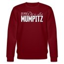 MUMPITZ-Unisex Bio-Sweatshirt - Burgunderrot