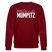MUMPITZ-Unisex Bio-Sweatshirt - Burgunderrot