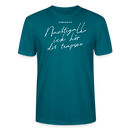 NACHTIGALL ICK HÖR DIR TRAPSEN-Unisex T-Shirt BIO - Ozeanblau