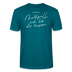 NACHTIGALL ICK HÖR DIR TRAPSEN-Unisex T-Shirt BIO - Ozeanblau