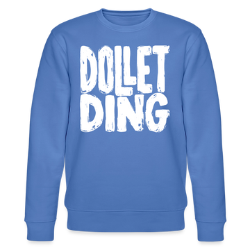 DOLLET DING-Unisex Bio-Sweatshirt - Blau