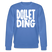 DOLLET DING-Unisex Bio-Sweatshirt - Blau