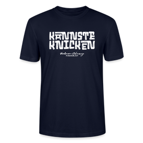 KANNSTE KNICKEN-Unisex T-Shirt  mit echt Berliner Schnauze - Navy