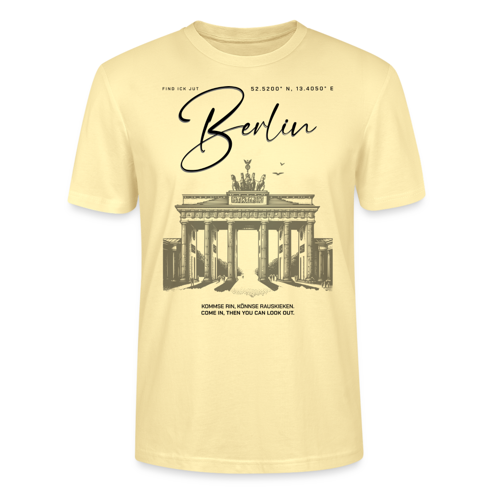 BERLIN-Unisex T-Shirt - Creme