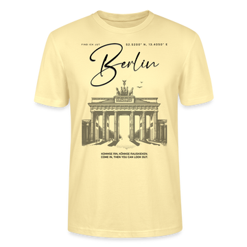 BERLIN-Unisex T-Shirt - Creme