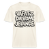 VAFATZ DA VOM JELÄNDE-RELAXED FIT Unisex BIO T-Shirt-hell - Naturweiß 