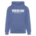 Berliner Spruch-PFANNKUCHEN NICH BERLINER-Unisex Bio-Hoodie - Blau