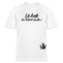 ICK HAB DIE FAXEN DICKE!-Relaxed Fit Unisex Bio-T-Shirt - Weiß