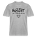 NÜSCHT FÜR SCHWACHE NERVEN-RELAXED FIT Unisex Organic T-Shirt mit Berliner Schnauze - Grau meliert