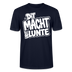 Berlin Shirt mit echt Berliner Spruch-DIT MACHT URST LUNTE-Unisex BIO T-Shirt - Navy