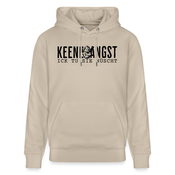 ICK TU SIE NÜSCHT - Unisex Bio-Hoodie - Beige