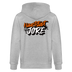 HAUPTSTADTJÖRE-Unisex Bio-Kapuzenjacke - Grau meliert