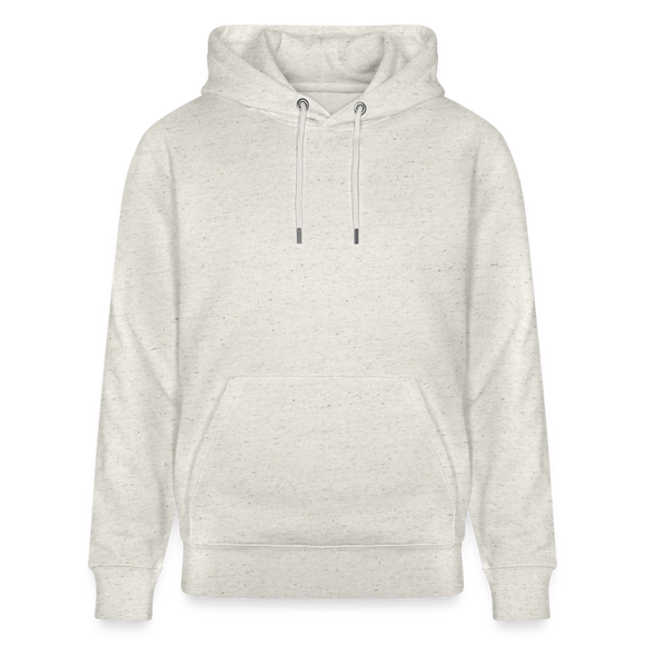 Berliner LAUBENPIEPER-Unisex Bio-Hoodie - Beige meliert