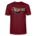 JIBT NÜSCHT IHR FLITZPIEPEN - Unisex Bio T-Shirt - Burgunderrot