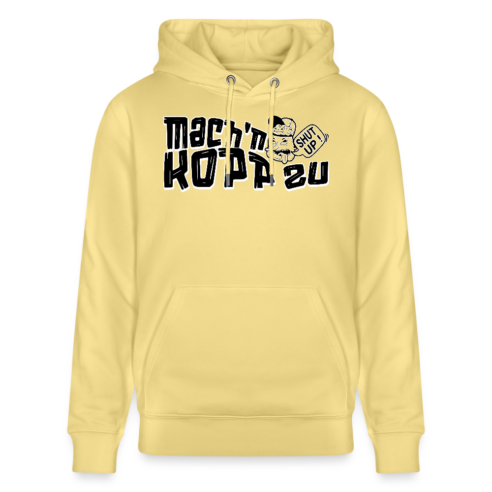 MACH N KOPP ZU-Unisex Bio-Hoodie - Gelb Viva 