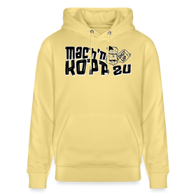 MACH N KOPP ZU-Unisex Bio-Hoodie - Gelb Viva 