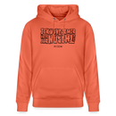 Berliner Spruch-ICK WUNDER MIR-Unisex Bio-Hoodie - Hellrot