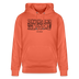 Berliner Spruch-ICK WUNDER MIR-Unisex Bio-Hoodie - Hellrot