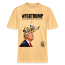 #FCKTRUMP-Relaxed Fit Unisex Bio-T-Shirt - Hellgelb