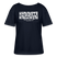 Berliner Spruch-KANNSTE KNICKEN-Rundhals Frauen Bio-T-Shirt - Navy
