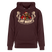 Weihnachten mit Berliner Schnauze-JIBT NÜSCHT-Unisex Bio-Hoodie - Maroon
