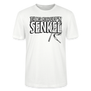 JEH MIR NICH UFFN SENKEL-Unisex T-Shirt BIO - Weiß