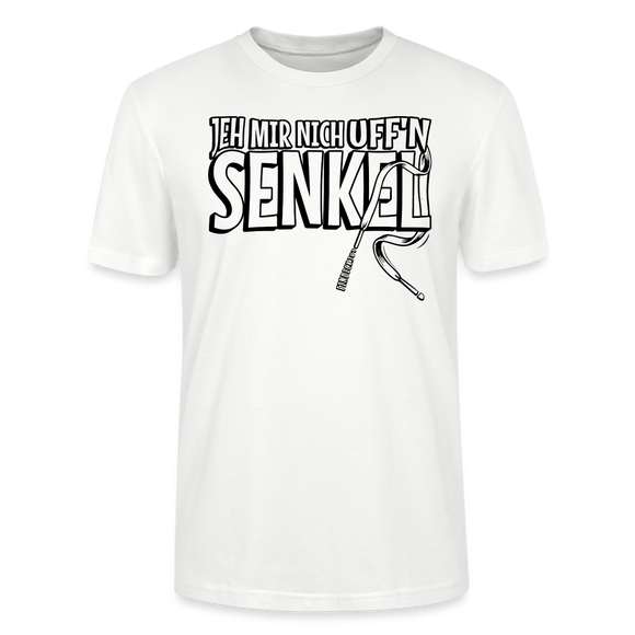 JEH MIR NICH UFFN SENKEL-Unisex T-Shirt BIO - Weiß