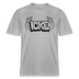 ICKE- RELAXED FIT Unisex Organic T-Shirt mit Berliner Schnauze - Grau meliert