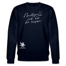 NACHTIGALL ICK HÖR DIR TRAPSEN-Unisex Bio-Sweatshirt II - Navy