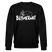BLÜMERANT-Unisex Bio-Sweatshirt mit echt Berliner Schnauze - Schwarz