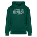 Berliner Spruch-ICK WUNDER MIR-Unisex Bio-Hoodie - Forest