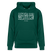 Berliner Spruch-ICK WUNDER MIR-Unisex Bio-Hoodie - Forest