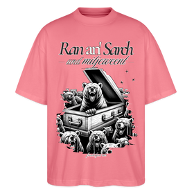 Ran an Sarch-Oversized Unisex Bio T-Shirt I - Pink 
