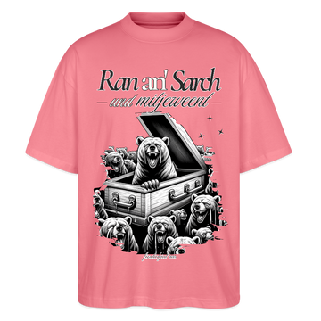 Ran an Sarch-Oversized Unisex Bio T-Shirt I - Pink 