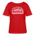 DIT IS KNORKE-Rundhals Frauen Bio-T-Shirt - Rot