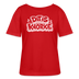 DIT IS KNORKE-Rundhals Frauen Bio-T-Shirt - Rot