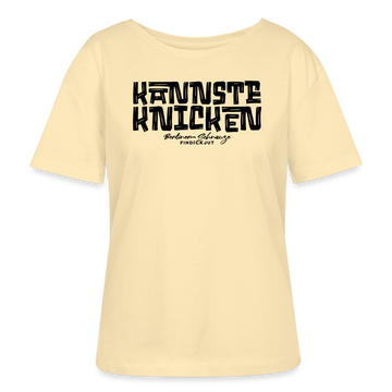 Rundhals Frauen Bio-T-Shirt - Creme