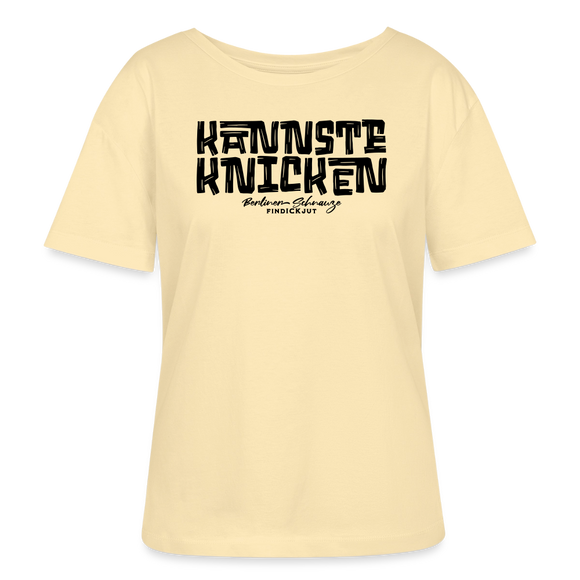 Rundhals Frauen Bio-T-Shirt - Creme