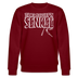 JEH MIR NICH UFFN SENKEL-Unisex Bio-Sweatshirt II - Burgunderrot