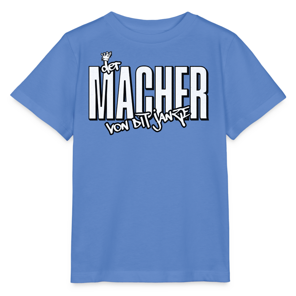 DER MACHER VON DIT JANZE - Kinder T-Shirt BIO - Blau