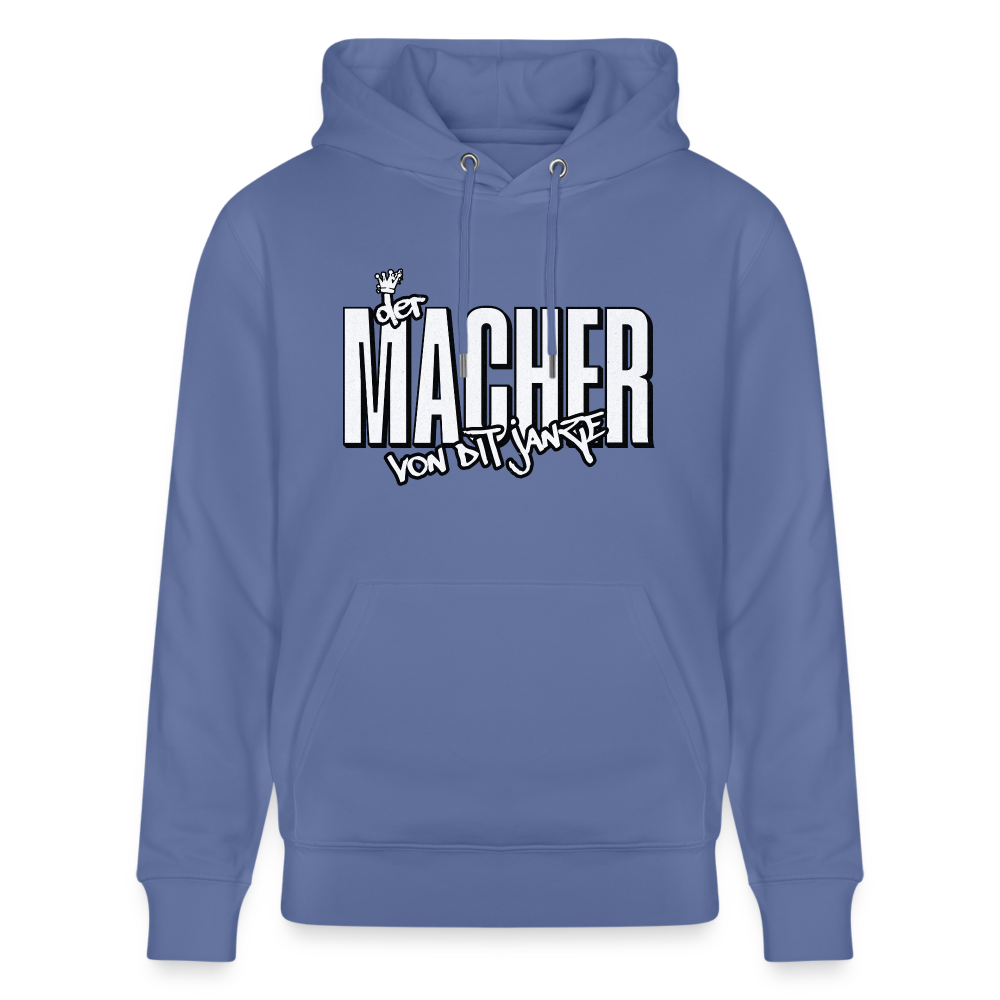 DER MACHER VON DIT JANZE - Unisex Bio-Hoodie - Blau