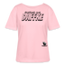 Berliner Spruch-AUS DAFFKE-Rundhals Frauen Bio-T-Shirt - Hellrosa