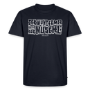 Berliner Spruch-ICK WUNDER MIR-Männer Premium BIO T-Shirt - Navy