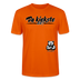 Da kiekste, wa?-Unisex T-Shirt Bio - Tieforange