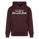 Wir sind die Geilsten-Unisex Bio-Hoodie II - Maroon