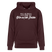 Wir sind die Geilsten-Unisex Bio-Hoodie II - Maroon