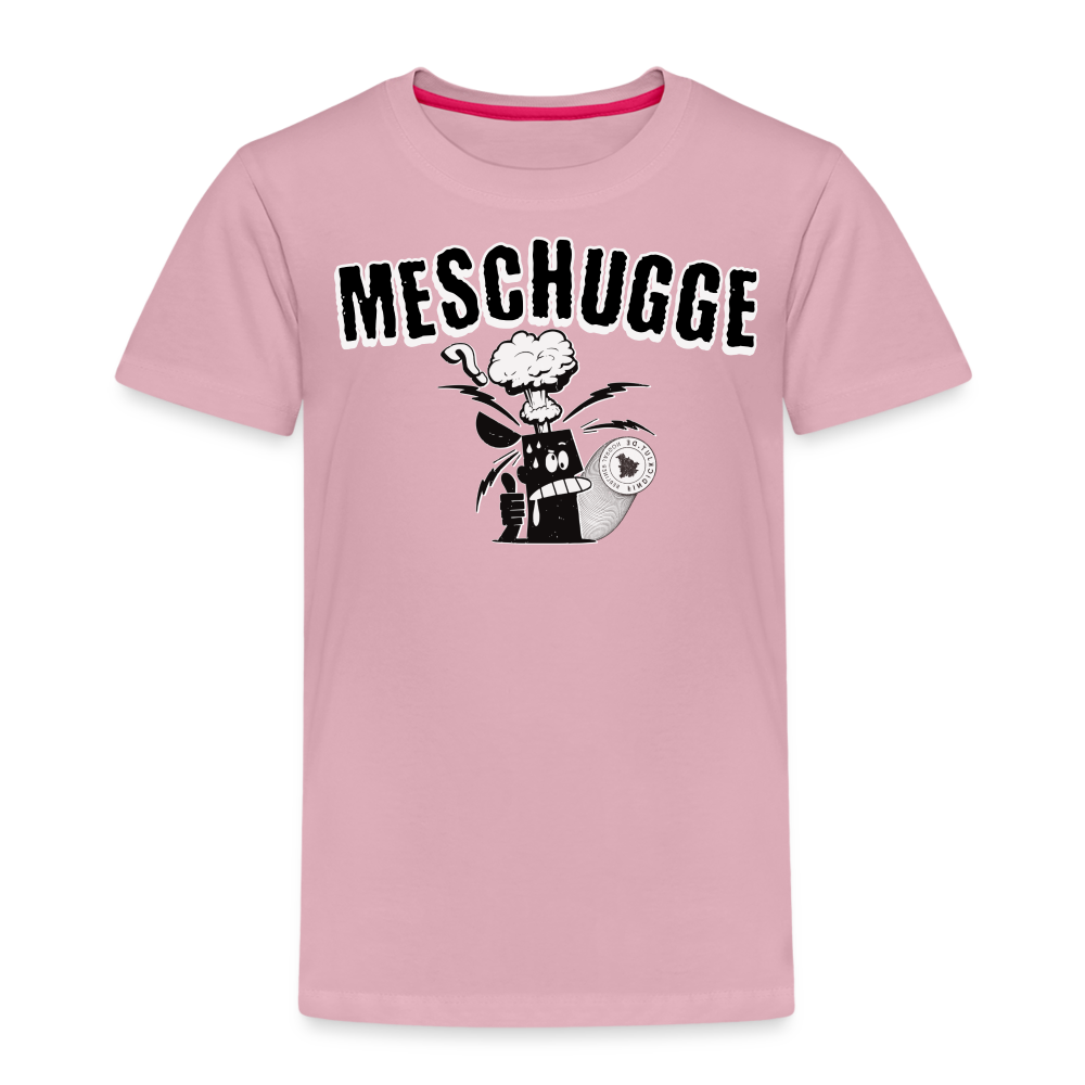 MESCHUGGE - Kinder Premium T-Shirt - Hellrosa