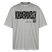 Chaos Shirt-KLADDERADATSCH-Oversized Unisex Bio T-Shirt - Grau meliert