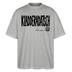 Chaos Shirt-KLADDERADATSCH-Oversized Unisex Bio T-Shirt - Grau meliert